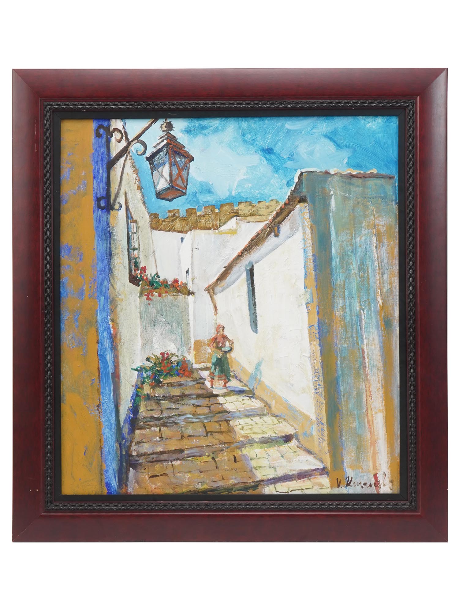 RUSSIAN SPAIN OIL PAINTING BY VLADIMIR UMANSKI PIC-0